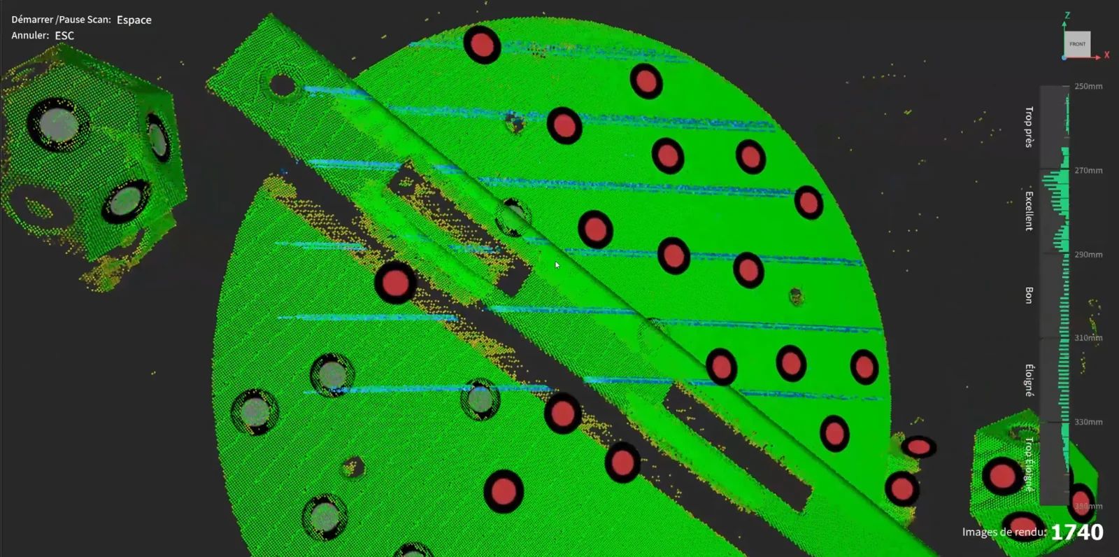 3D scan of a mechanical part